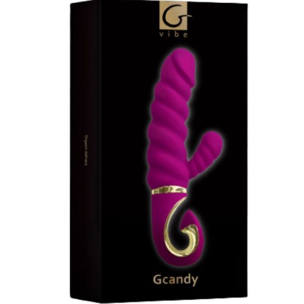G-VIBE - FUN TOYS LAPIN VIBRATEUR GCANDY SWEET FRAMBOISE – Image 4