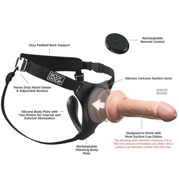 PIPEDREAMS - HARNAIS BODY DOCK G-SPOT PRO – Image 5