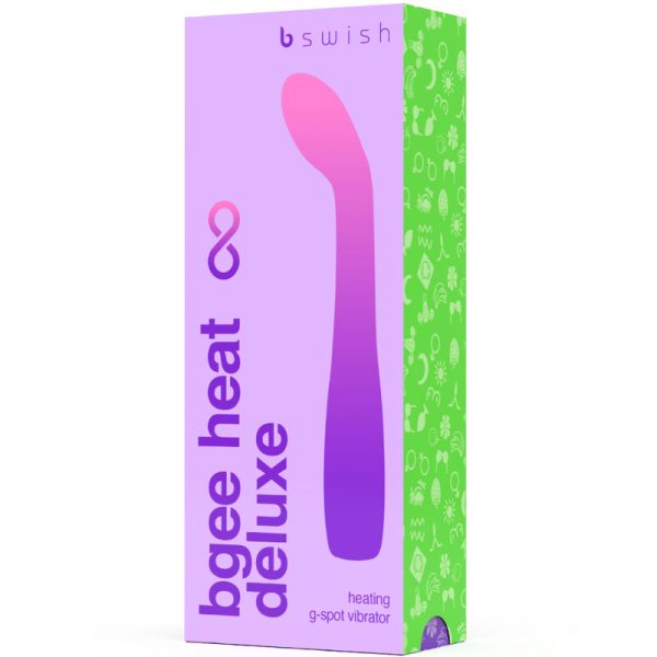 B SWISH - VIBRATEUR RECHARGEABLE BGEE HEAT INFINITE DELUXE LAVANDE SILICONE – Image 4