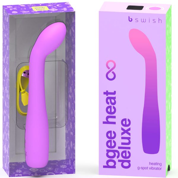 B SWISH - VIBRATEUR RECHARGEABLE BGEE HEAT INFINITE DELUXE LAVANDE SILICONE – Image 2