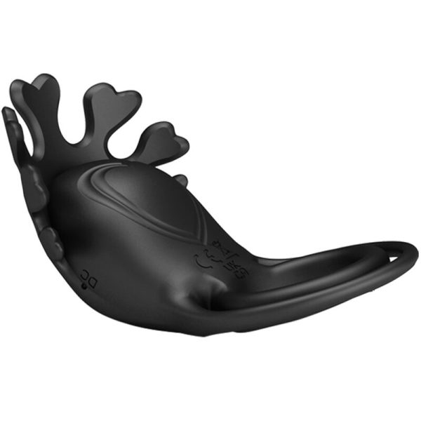 PRETTY LOVE - ANNEAU VIBRATEUR RUBEN 7 VIBRATIONS SILICONE NOIR – Image 5
