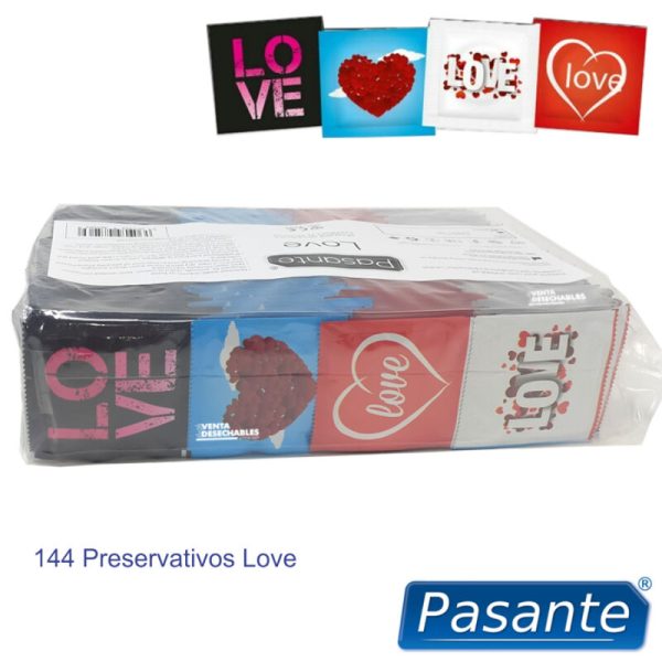 PASANTE - PRÉSERVATIFS LOVE BAG 144 UNITÉS – Image 3