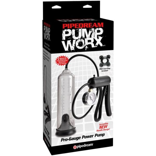 PUMP WORX - POMPE PUISSANTE PRO-GAUGE TRANSPARENTE – Image 2