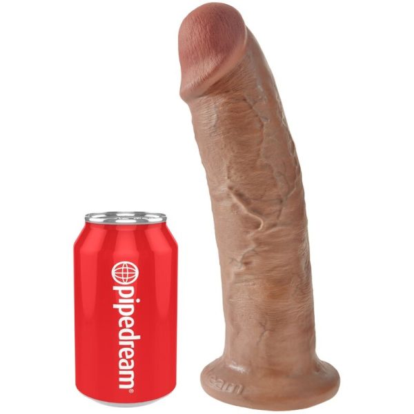 KING COCK - PÉNIS RÉALISTE 24 CM CARAMEL – Image 5
