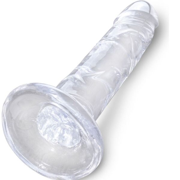 KING COCK - CLEAR PÉNIS RÉALISTE 15.5 CM TRANSPARENT – Image 2