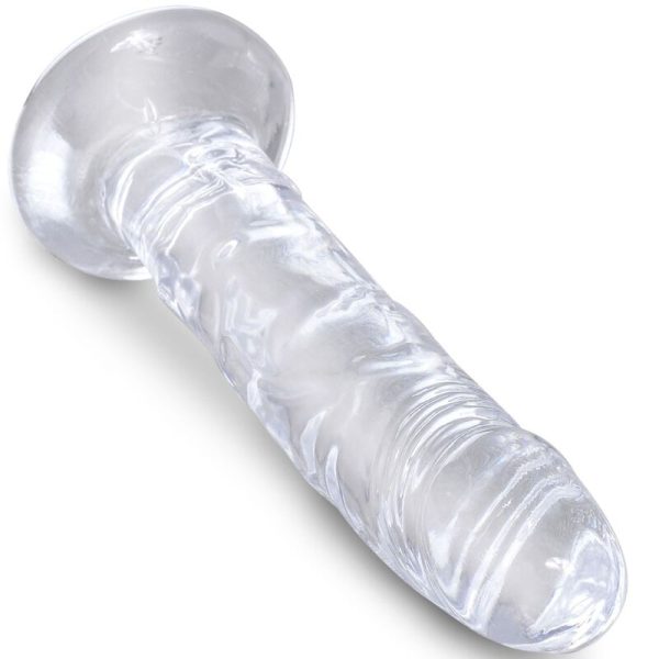 KING COCK - CLEAR PÉNIS RÉALISTE 15.5 CM TRANSPARENT – Image 3