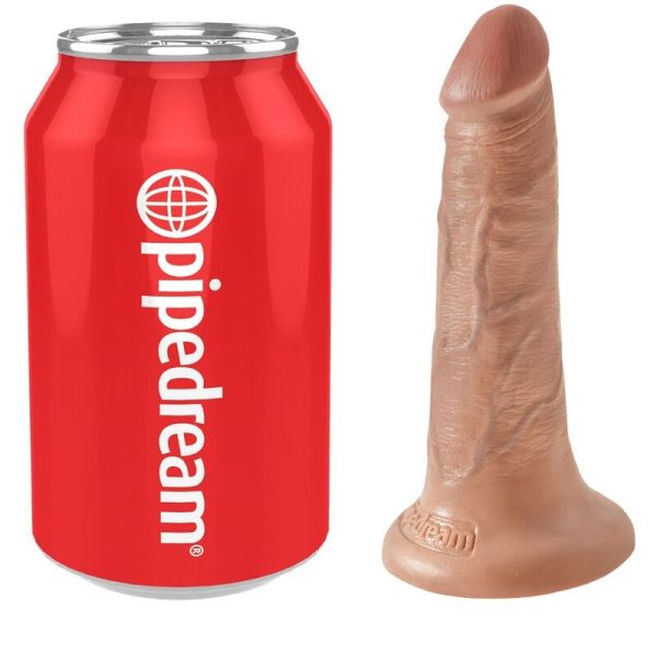 KING COCK - PÉNIS RÉALISTE 12 CM CARAMEL – Image 5