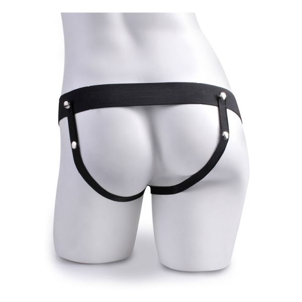 FETISH FANTASY SERIES - HARNAIS RÉGLABLE PÉNIS RÉALISTE AVEC BALLES ÉJACULANTES 19 CM – Image 4