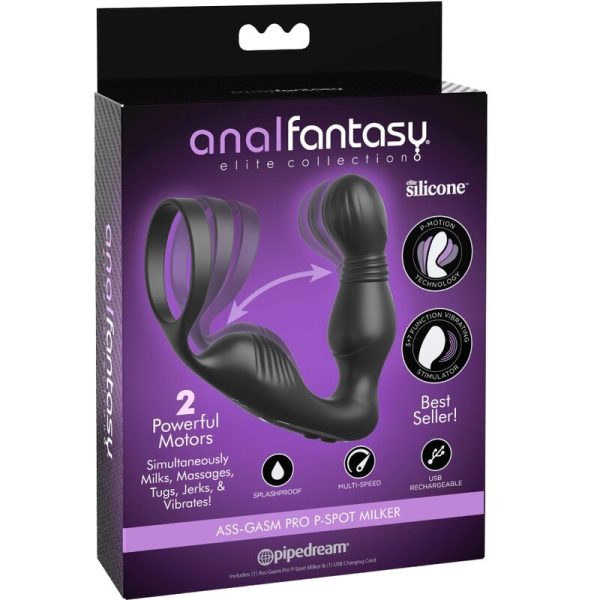 ANAL FANTASY ELITE COLLECTION - MASSEUR DE PROSTATE VIBRANT ET RECHARGEABLE – Image 4