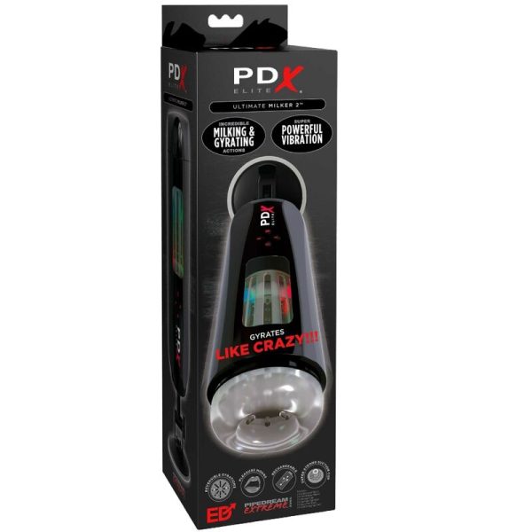 PDX ELITE - STROKER ULTIMATE MILKER 2 ROTATIF ET VIBRATEUR – Image 3