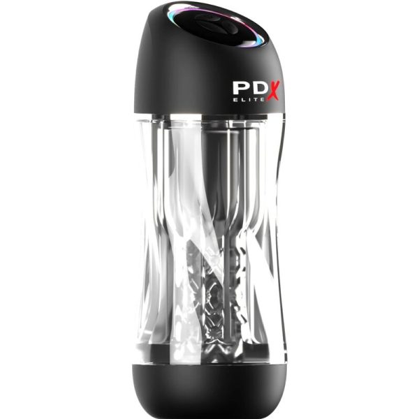 PDX ELITE - VIBRATEUR STROKER VIEWTUBE PRO TRANSPARENT – Image 2