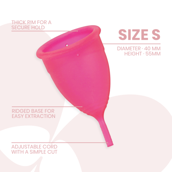 INTIMICHIC - COUPE MENSTRUELLE EN SILICONE MÉDICALE - TAILLE S – Image 3