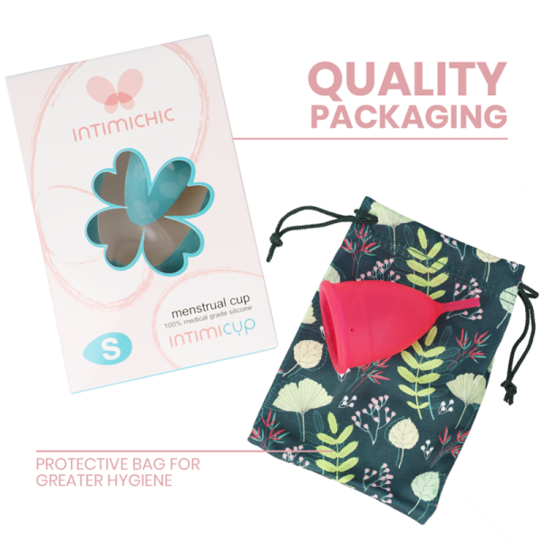 INTIMICHIC - COUPE MENSTRUELLE EN SILICONE MÉDICALE - TAILLE S – Image 5