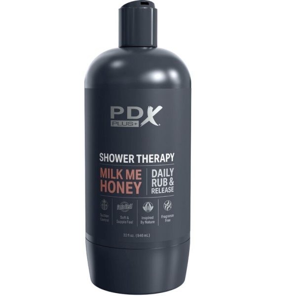 PDX PLUS - MASTURBATEUR STROKER CONCEPTION DE BOUTEILLE DISCRÈTE MILK ME HONEY CANDY SHAMPOOING – Image 4
