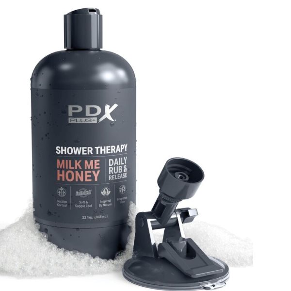 PDX PLUS - MASTURBATEUR STROKER CONCEPTION DE BOUTEILLE DISCRÈTE MILK ME HONEY CANDY SHAMPOOING – Image 5