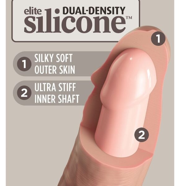 KING COCK - ELITE GODE RÉALISTE EN SILICONE 17.8 CM – Image 3