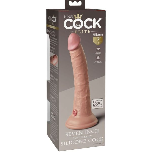 KING COCK - ELITE GODE RÉALISTE EN SILICONE 17.8 CM – Image 4