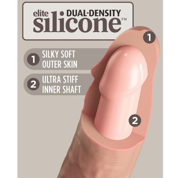 KING COCK - ELITE GODE RÉALISTE EN SILICONE 20.3 CM – Image 4