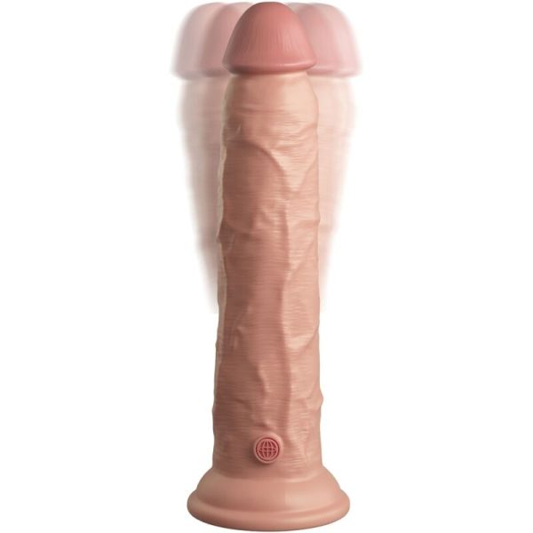 KING COCK - ELITE VIBRATEUR GODE RÉALISTE  TÉLÉCOMMANDE EN SILICONE 23 CM – Image 5