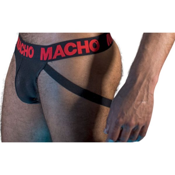 MACHO - MX26X2 JOCK NEGRO/ROJO XL – Image 2