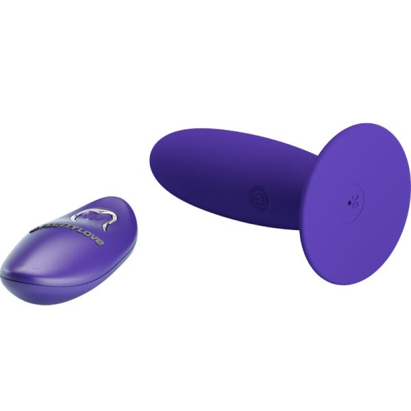 PRETTY LOVE - VIBRATEUR ANAL YOUTH PLUG TÉLÉCOMMANDE VIOLET – Image 3