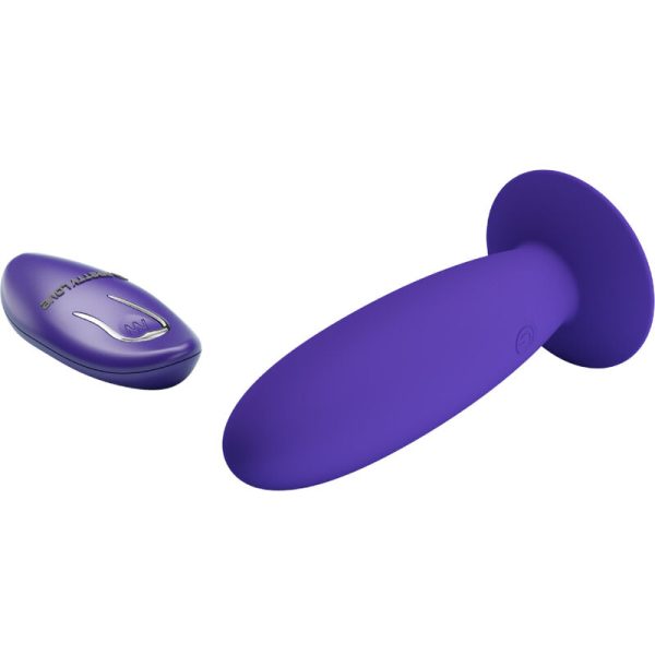 PRETTY LOVE - VIBRATEUR ANAL YOUTH PLUG TÉLÉCOMMANDE VIOLET – Image 2
