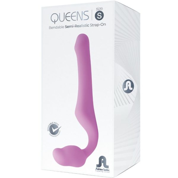 ADRIEN LASTIC - QUEENS STRAP-ON SOUPLE ROSE TAILLE S – Image 5