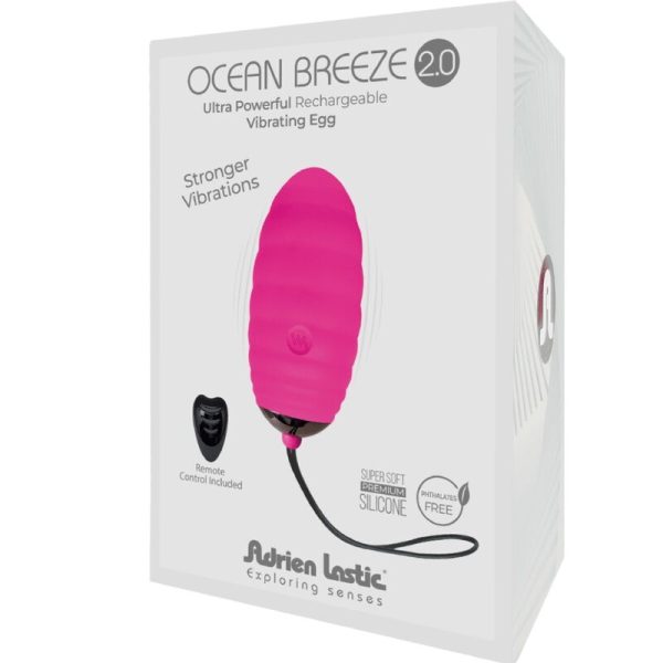 ADRIEN LASTIC - OCEAN BREEZE 2.0 UF VIBRANT RECHARGEABLE TÉLÉCOMMANDE ROSE – Image 4