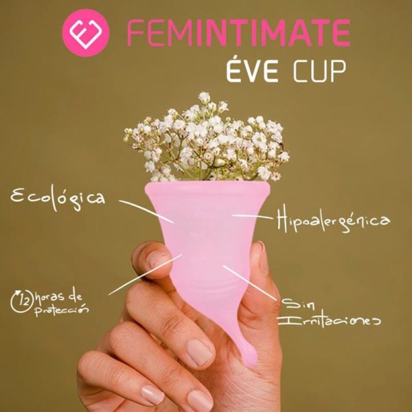 FEMINTIMATE - EVE NEW COUPE MENSTRUELLE EN SILICONE - TAILLE M – Image 2