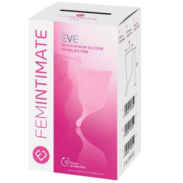 FEMINTIMATE - EVE NEW COUPE MENSTRUELLE EN SILICONE - TAILLE M – Image 3