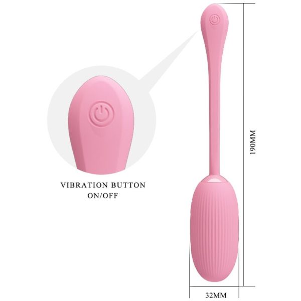 PRETTY LOVE - OEUF VIBRANT RECHARGEABLE ROSE DOREEN – Image 4