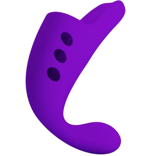 PRETTY LOVE - VIBRATEUR  DOIGT RECHARGEABLE GORGON VIOLET – Image 3