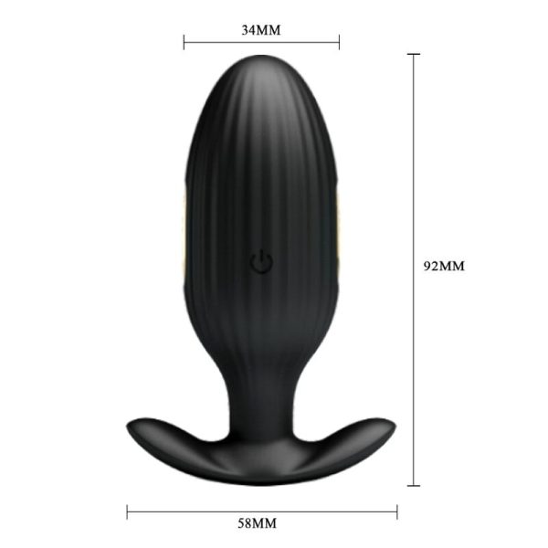 PRETTY LOVE - PLUG ANAL CONTRÔLÉ PAR APPLICATION JEFFERSON NOIR – Image 4