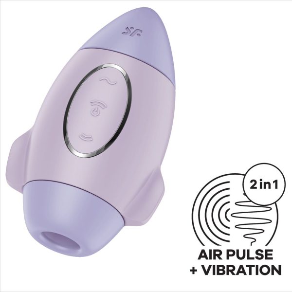 SATISFYER - MISSION CONTROL LILA VIBRADOR PEQUEÑO DE DOBLE IMPULSO – Image 4
