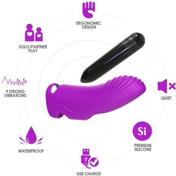 ARMONY - AURORA VIBRATEUR DOIGT VIOLET – Image 3