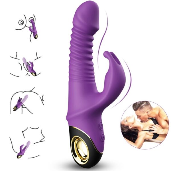 ARMONY - ZING GODE VIBRATEUR LAPIN VIOLET – Image 2