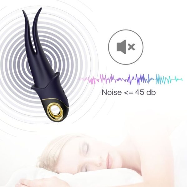 ARMONY - VIBRATEUR SHADOW DOUBLE TÊTE TEASING BLEU – Image 5