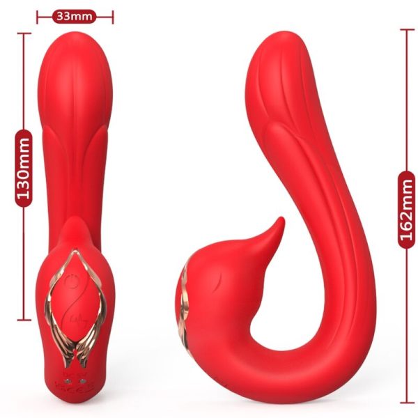ARMONY - VIBRATEUR DELFIN MULTIPOSITION  EFFET CHALEUR ROUGE – Image 2