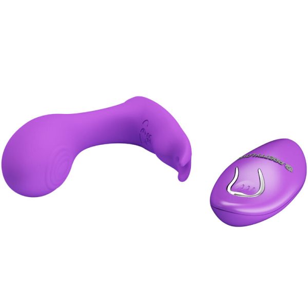 PRETTY LOVE - TÉLÉCOMMANDE À VIBRATION ET PULSATION IDABELLE VIOLET – Image 3