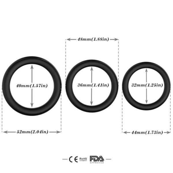 ARMONY - TRIPLE BAGUE SILICONE LUMINEUSE – Image 4