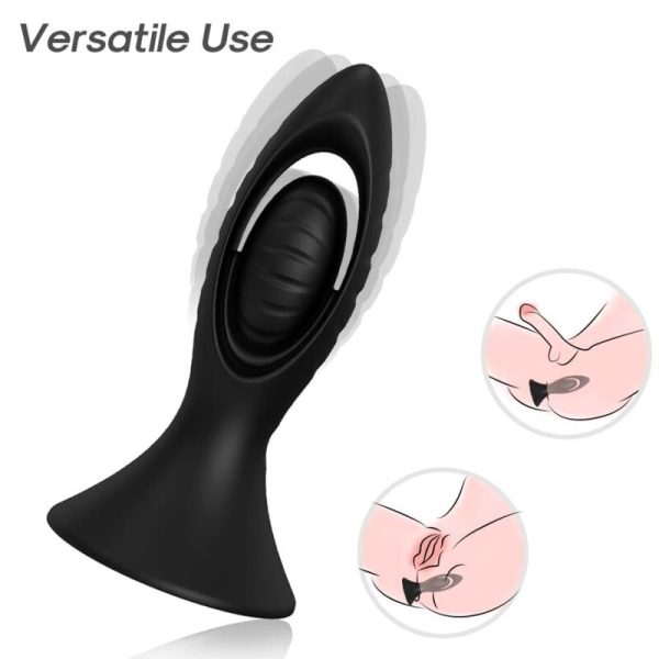 ARMONY - VIBRATEUR  PLUG ANAL SILICONE NOIR – Image 2
