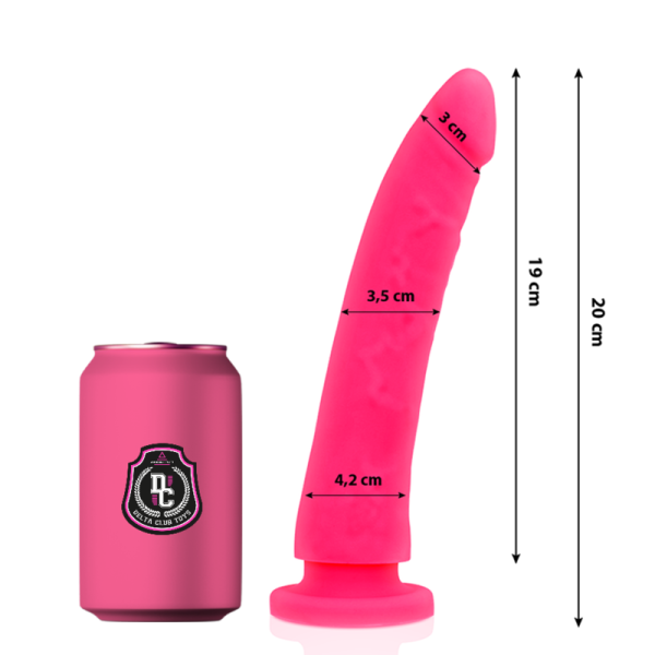 DELTA CLUB - TOYS GODE MÉDICAL ROSE EN SILICONE 20 CM -O- 4 CM – Image 2