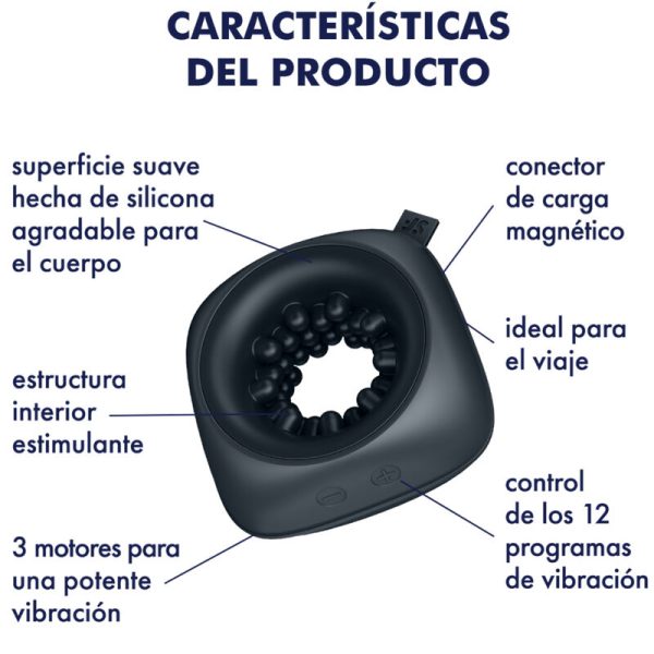 SATISFYER - RING STROKER MASTURBATEUR  VIBRATEUR – Image 5
