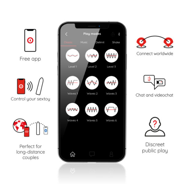 ONINDER - BERLIN VIBRATEUR BULLET NOIR 9 MODES 8,5 X 2 CM - APPLICATION GRATUITE – Image 3
