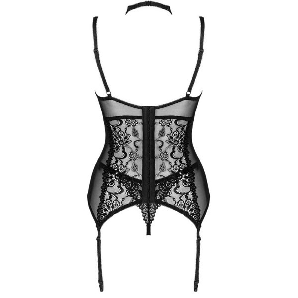 LIVCO CORSETTI FASHION - GIELLANDRA FOR THE SENSES COLLECTION CORSET + PANTY NEGRO – Image 4