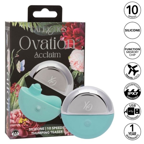 CALEXOTICS - OVATION STIMULATEUR ACCLAIM AQUA GREEN – Image 2
