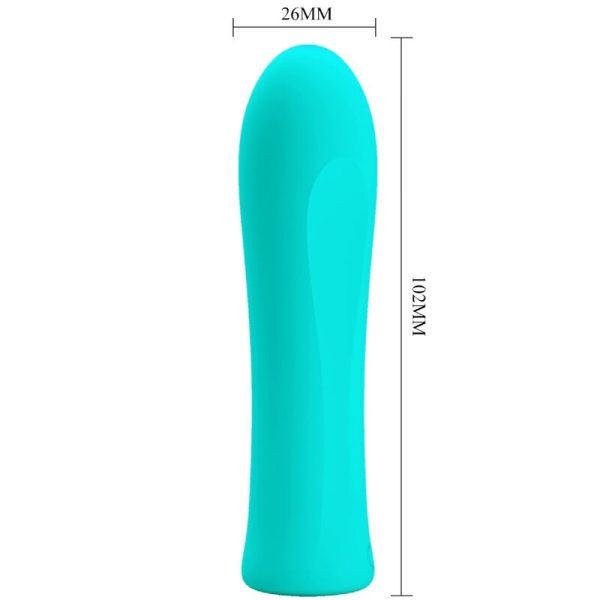 PRETTY LOVE - VIBRATEUR SUPER PUISSANT ALFREDA VERT EAU – Image 5