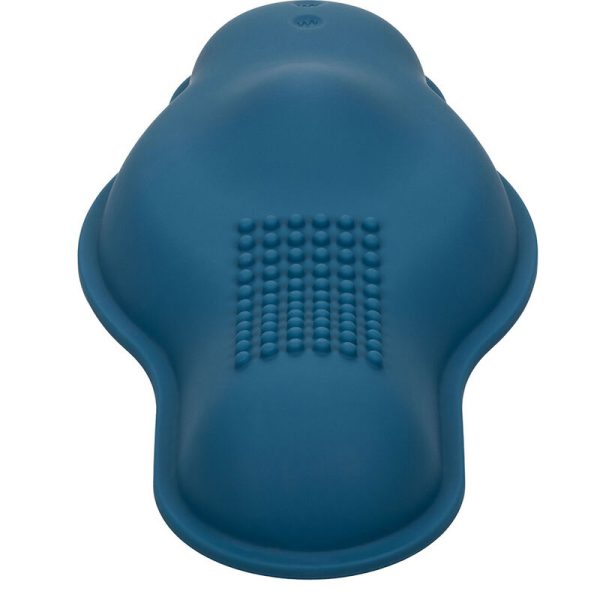 CALEXOTICS - RIDER MASSAGER DOUBLE MOTEUR TÉLÉCOMMANDE BLEU – Image 3