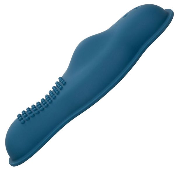 CALEXOTICS - RIDER MASSAGER DOUBLE MOTEUR TÉLÉCOMMANDE BLEU – Image 5