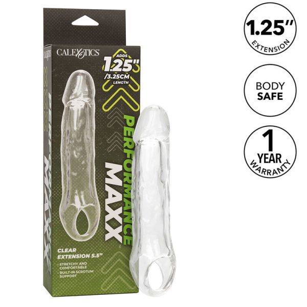 CALEXOTICS - EXTENSION PERFORMANCE MAXX CLEAR 5,5 TRANSPARENTE – Image 2